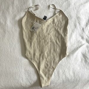 Beige bodysuit